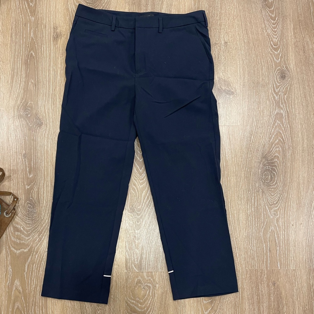 Oak + Fort navy blue dress pants size 34